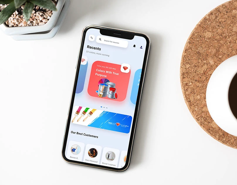 MasIraq Application for Painters